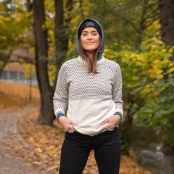 Bergans Of Norway Alvdal Wool W Jumper Vanilla White / Solid Dark Grey -Bergans Of Norway shop 9159 25290 2