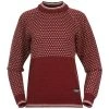 Bergans Of Norway Alvdal Wool W Jumper Chianti Red / Vanilla White -Bergans Of Norway shop 9159 25291